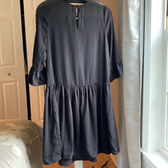 The Drop Jacey Duprie Black Drop Waist Dress - Picture 3 of 5